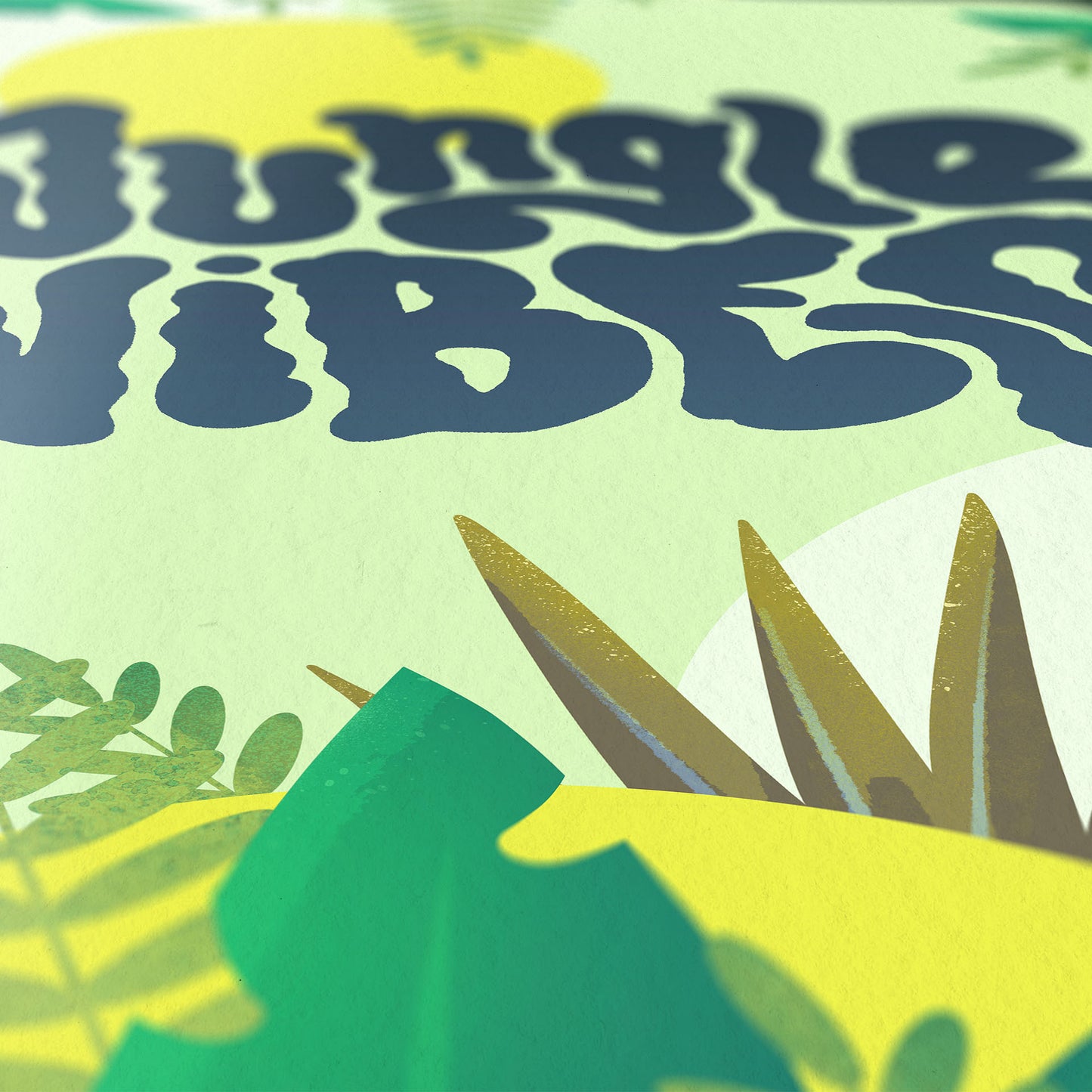 Jungle Vibes Poster