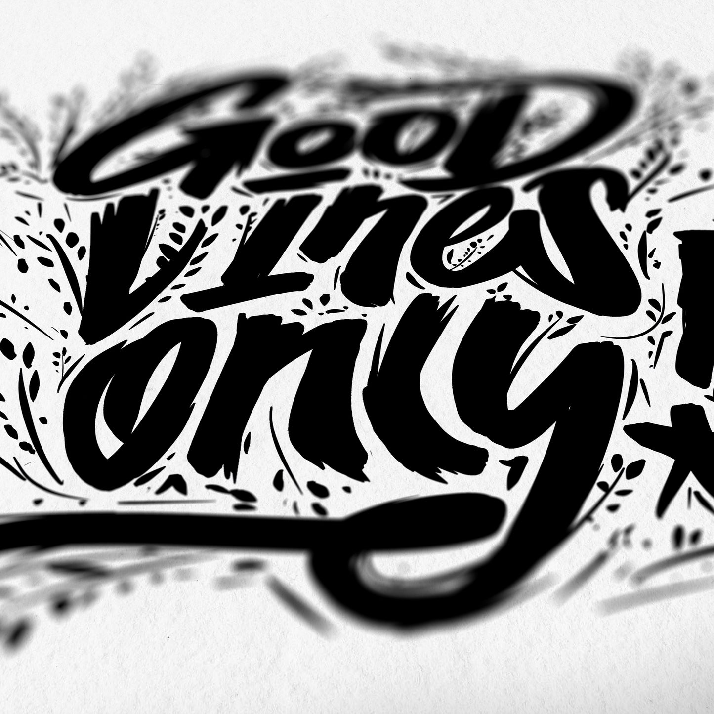 Good Vines Only Poster